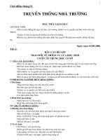 giao an NGLL 9 nam hoc 200-09