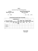 MẪU KẾ HOẠCH KIỂM TRA THỰC HIỆN DỰ ÁN ĐẦU TƯ XÂY DỰNG NĂM