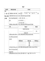 Chuẩn KT-KN Toán 2