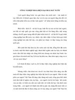 CÔNG NGHIỆP HOÁ-HIỆN ĐẠI HOÁ ĐẤT NƯỚC