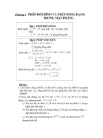 de cuong toan phep bien hinh 11 Mr PHU