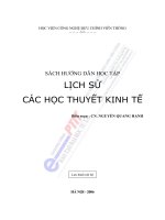 Lịch sử các học thuyết kinh tế 