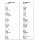 AMERICAN-BRITISH ENGLISH(JAP)