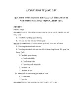 QUÁ TRÌNH MỞ CỬA KINH TẾ ĐỐI NGOẠI CỦA TRUNG QUÔC TỪ NĂM 1978 ĐẾN NAY : THỰC TRẠNG VÀ TRIỂN VỌNG