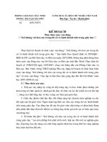 Kế hoạch nói không với tiêu cực