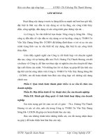 Đánh giá tổng quát về tình hình hoạt động của doanh nghiệp