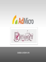 Chiến dịch marketing online gabba của admicro 