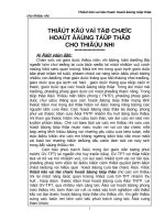 Thiết kế HĐ tập thể