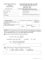 Kỳ thi chọn học sinh giỏi  cấp  tỉnh  Gia lai  Giải toán trên máy tính CầM TAY     Năm học 2010-2011 MÔN toán - thcs