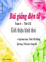 Bài: Giới thiệu hình thoi