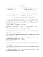 BÁO CÁO QUÁ TRÌNH XÉT TẶNG DANH HIỆU  NHÀ GIÁO NHÂN DÂN, NHÀ GIÁO ƯU TÚ