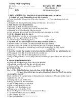 Đề ktra sinh học8-HKII