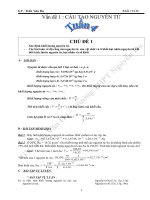 Giáo án phụ đạo hóa 10CB