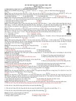 thi thu DH. hay, dung phan bo co DA