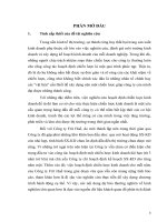 Nghiên cứu hoạch định chiến lược kinh doanh tại công ty TNHH vật liệu gốm sứ huế giai đoạn 2005 2010 