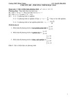 CHUYEN DE   PHUONG TRINH BAC HAI.doc