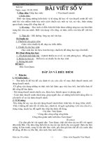 Tiết 63 Bài viết số 5