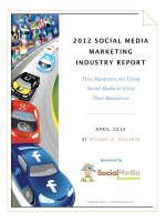 Social media marketing industry report2012 