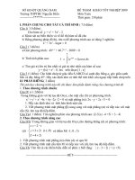 Đề tham khảo thi TN12 Toán (10)