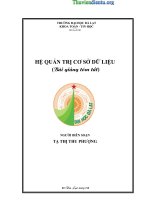 Quan tri co so du lieu 