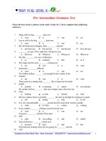 100 bai tap trac nghiem danh cho PT