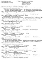 De thi vao 10 nam 2008-2009