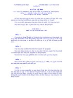 Pháp lệnh Phát hành công trái xây dựng tổ quốc