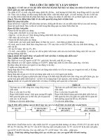 Ôn tập sinh 9 ( kỳ II)