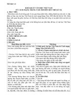 GIÁO án văn học lớp 12 cả năm 