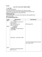 BẢO VỆ TÀI NGUYÊN THIÊN NHIÊN