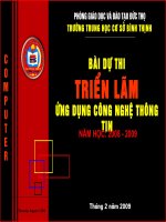 Bài 10: MÀU SẮC (Tặng các đồng nghiệp)