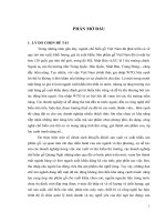 Nâng cao năng lực cạnh tranh của các doanh nghiệp chế biến gỗ trên địa bàn tỉnh quảng ngãi 