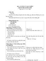 Bài soạn An Toàn Giao thông