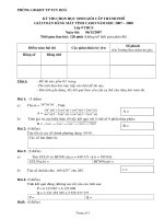 Đề thi GTMT cấp TP 2007-2008