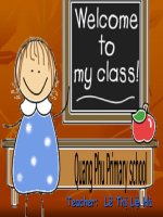 Unit 12: Direction and road signs