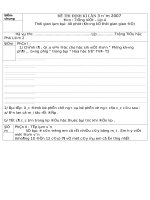 THI ĐỊNH KÌ LẦN 3 -TV 4