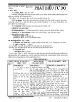 Tiết 90 Phát biểu tự do