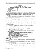 Chương X. Vấn đề nguồn lực con người trong quá trình xây dựng CNXH