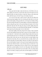 “GIẢI PHÁP THÚC ĐẨY HOẠT ĐỘNG TIÊU THỤ SẢN PHẨM”