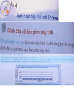 t33-sinh hoat tap the voi encore