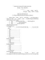 BIÊN BẢN HỌP DÒNG HỌ