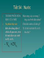 Bài giảng môn Hóa Học 8 (hot) - Thao giảng