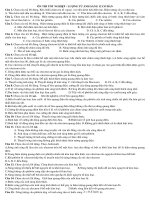 60 cau LUONG TU ANH SANG- ON TN 12 CO BAN