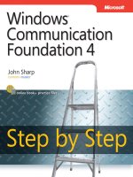 Microsoft press windows communication foundation 4 step by step nov 2010