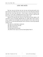 Đặc điểm tổ chức công tác kế toán tại doanh nghiệp đi thực tế. 