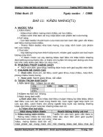 Giáo án tin học 11_full_chương 4