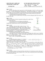 Đề thi chọn HSG cấp tỉnh vật lí L12 V2 2005-2006