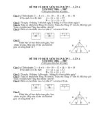 Đề giao lưu HSG Trường