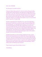 Thư tình gửi bà xã tương lai