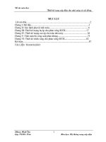 Nghiên cứu phương pháp sinh học xử lý nước thải nhà máy bia